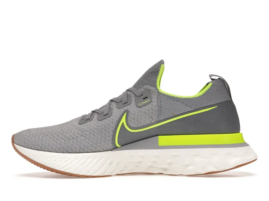 Фото № 3 с приближением к товару «‎Nike React Infinity Run Particle Grey Volt»