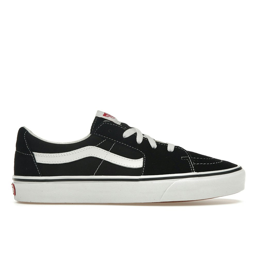 Фото № 1 с приближением к товару «‎Vans Sk8-Low Black White»