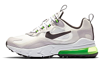 Фото № 1 с приближением к товару «‎Nike Air Max 270 React (GS) GreyWhiteGreen»