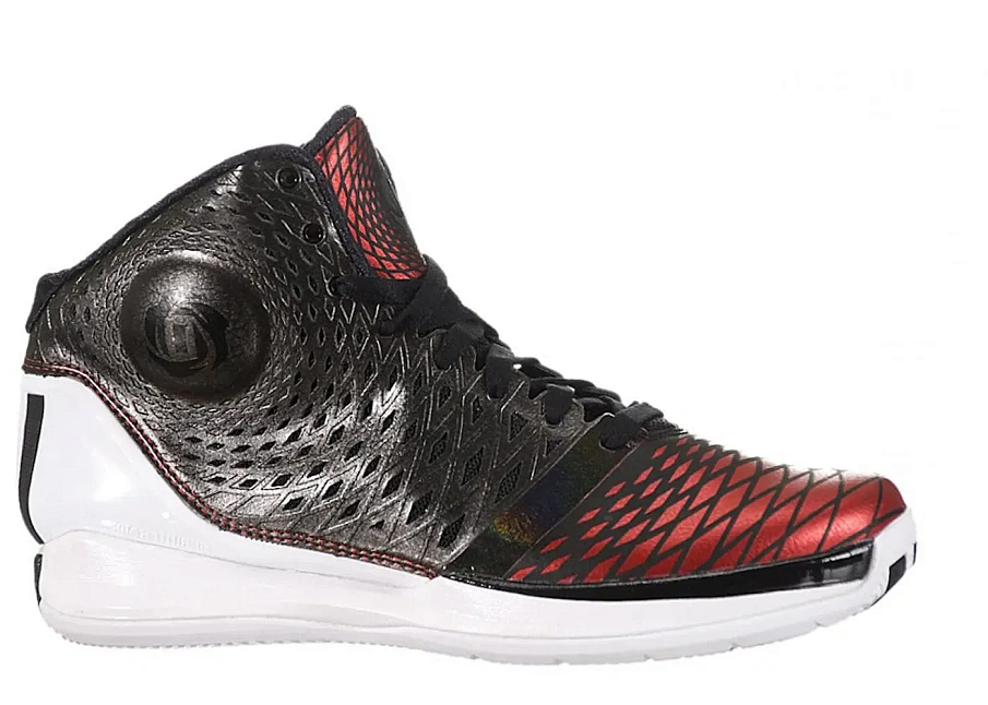 Фото № 1 с приближением к товару «‎adidas D Rose 3.5 Black Light Scarlet»