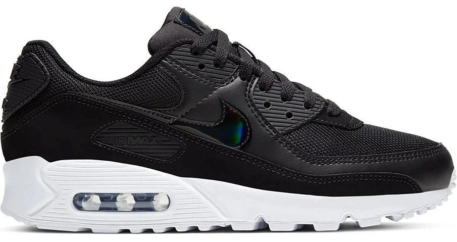 Фото № 1 с приближением к товару «‎Nike Air Max 90 Twist Black White Black »