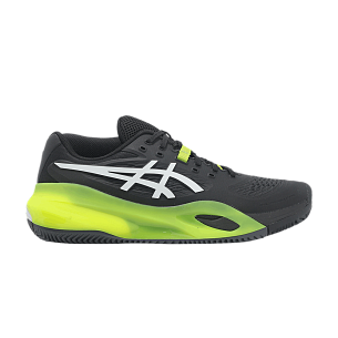 Asics Gel Resolution X Clay Black White Green (1041A485-002)