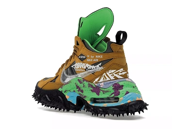 Nike Air Terra Forma Off-White Wheat Green Strike - 2
