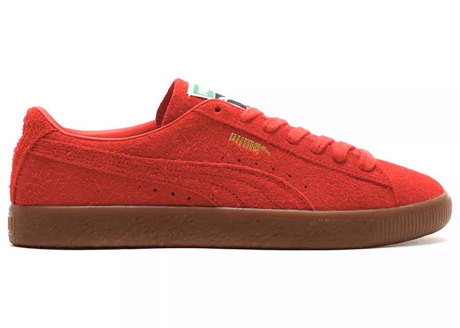 Фото № 1 с приближением к товару «‎Puma Suede VTG Hairy Suede Red Gum»