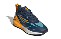 Фото № 3 с приближением к товару «‎adidas originals ZX 2K Boost 2.0 J BlueYellow»