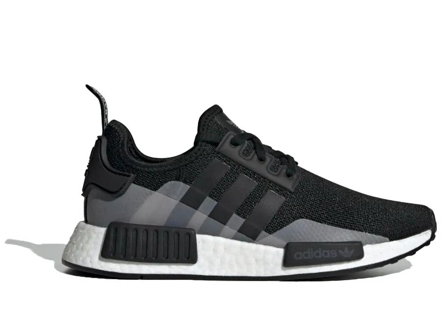 Фото № 1 с приближением к товару «‎adidas NMD R1 Core Black Vapour Pink »