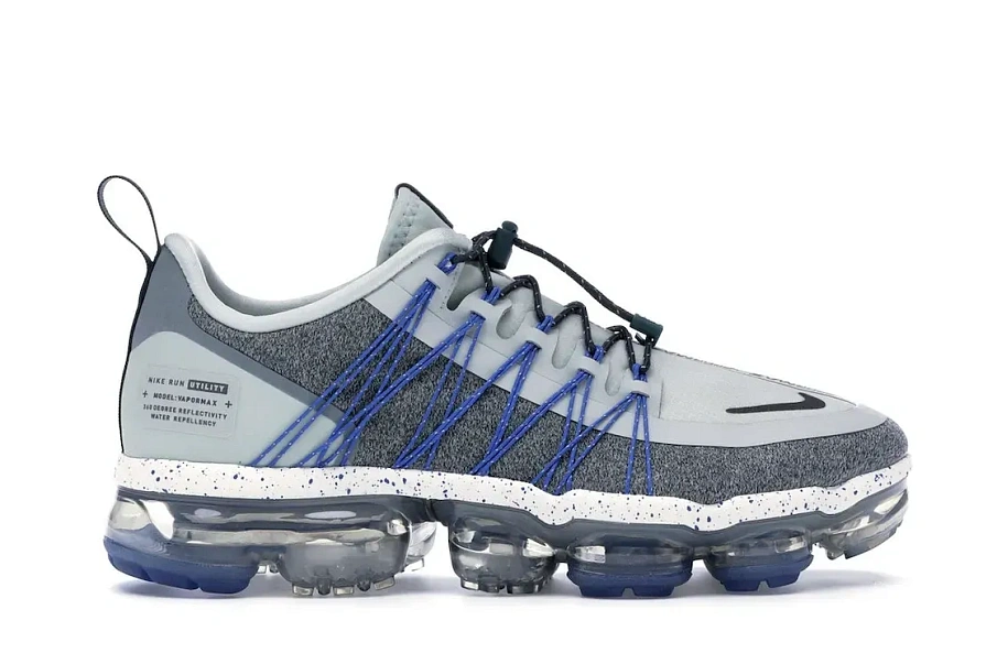 Фото № 1 с приближением к товару «‎Nike Air VaporMax Run Utility Light Silver»