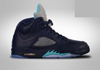 Фото № 1 с приближением к товару «‎Nike Air Jordan 5 Retro Navy BG »