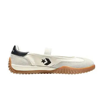 Converse Run Star Trainer Ballet Flat Beige Black - 1