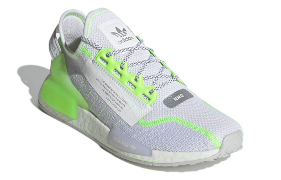 Фото № 3 с приближением к товару «‎adidas originals NMDR1 V2 WhiteGreen»