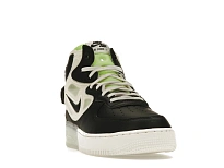Фото № 4 с приближением к товару «‎Nike Air Force 1 React Mid Black Sail Ghost Green»