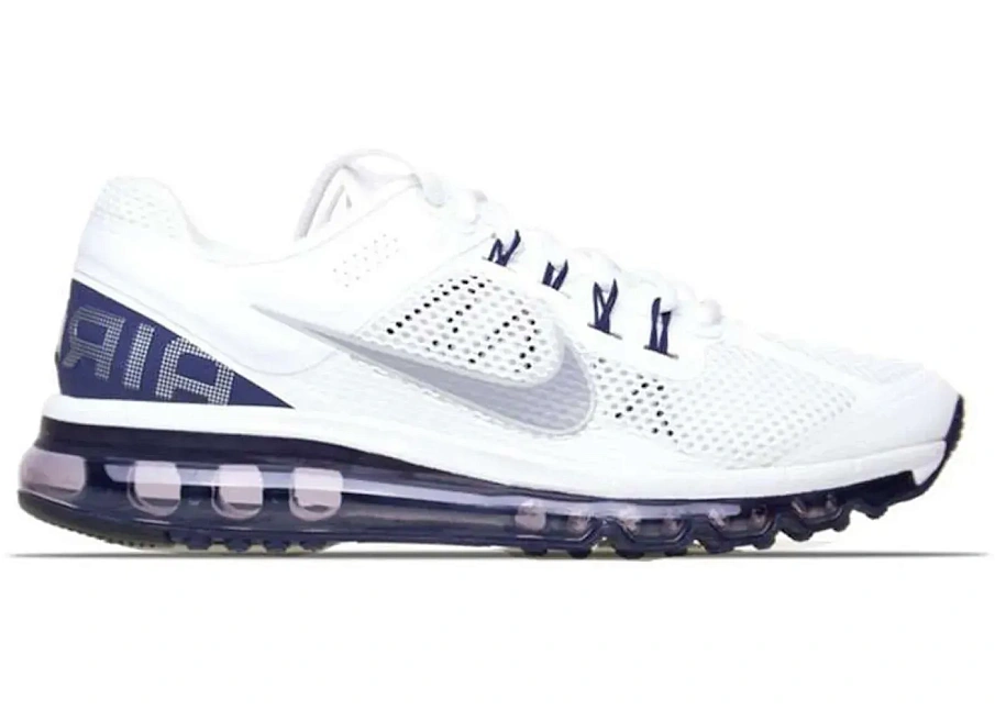 Фото № 1 с приближением к товару «‎Nike Air Max 2013+ White Purple »