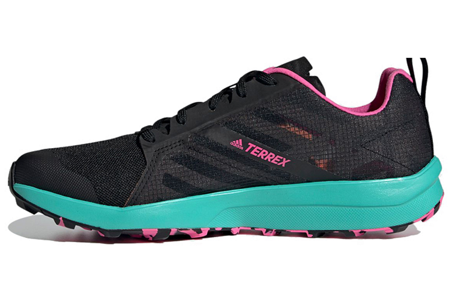 Фото № 1 с приближением к товару «‎adidas Terrex Speed Flow BlackPinkGreen»