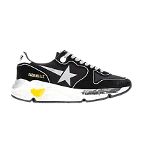 Фото № 1 с приближением к товару «‎Golden Goose Women's Running Sole Black Silver»