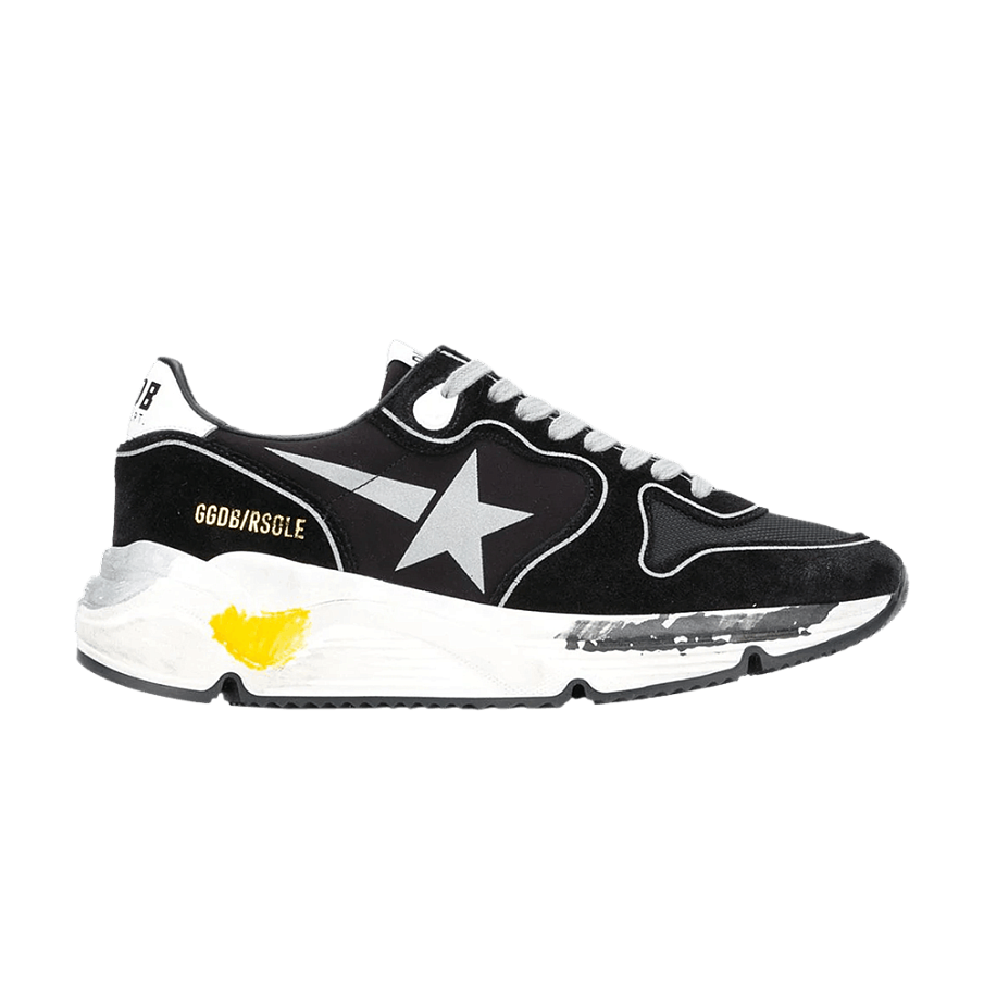 Фото № 1 с приближением к товару «‎Golden Goose Women's Running Sole Black Silver»