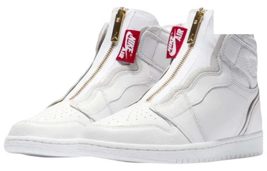 Фото № 3 с приближением к товару «‎Wmns Air Jordan 1 Retro High Zip 'White' White»