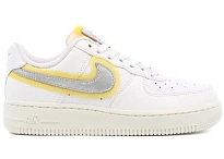 Фото № 1 с приближением к товару «‎Nike Air Force 1 Low '07 LX White Metallic Silver Gold »