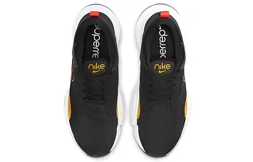 Nike SuperRep Go 2 Low-Top Running Shoes BlackYellowPink - 4