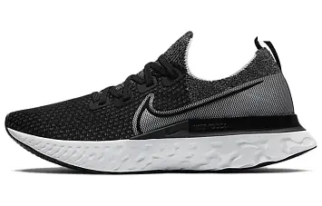 Nike React Infinity Run Flyknit BlackWhite - 1