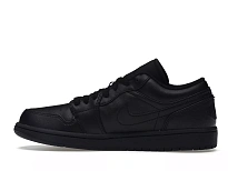Фото № 5 с приближением к товару «‎Jordan 1 Low Triple Black (2022)»