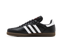 Фото № 4 с приближением к товару «‎BAPE x adidas Samba Black White Gum»