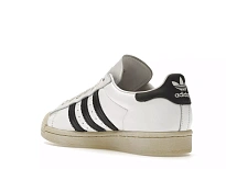 Фото № 6 с приближением к товару «‎adidas Superstar White Black Aged Sole»