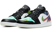 Фото № 3 с приближением к товару «‎Nike Air Jordan 1 Low Multicolor Basketball Shoes Galaxy»