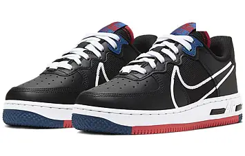 Nike Air Force 1 React SU GS 'Black Gym Red' - 4