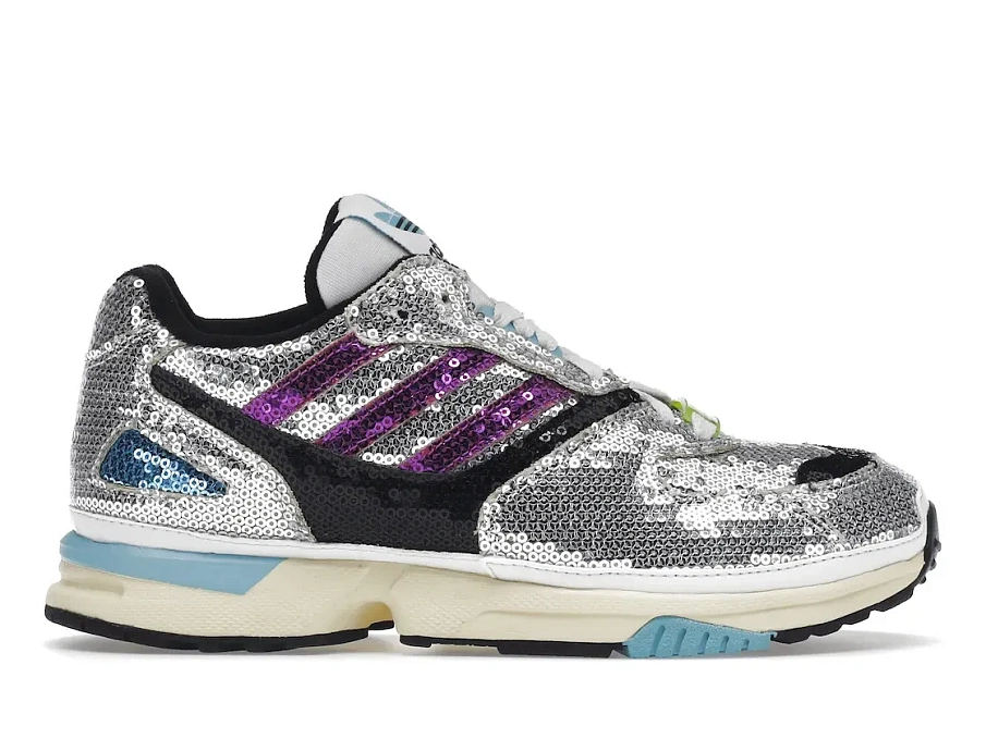 Фото № 1 с приближением к товару «‎adidas ZX 4000 Glitter Silver »