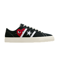 Фото № 1 с приближением к товару «‎Comme des Garçons PLAY x Converse One Star Academy Pro Black Egret»