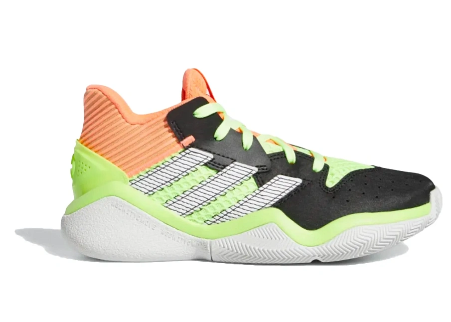 Фото № 1 с приближением к товару «‎adidas Harden Stepback Signal Coral Dash Grey »