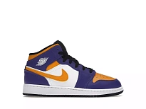 Фото № 1 с приближением к товару «‎Jordan 1 Mid Lakers (2022) »