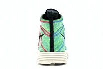 Фото № 4 с приближением к товару «‎Nike Lunar Flyknit Chukka Blue Glow Volt»