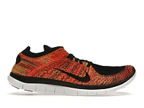 Фото № 1 с приближением к товару «‎Nike Free Flyknit 4.0 Black Volt Bright Crimson»