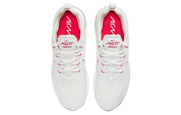 Nike Wmns Air Max 270 React 'Summit White Siren Red' - 3