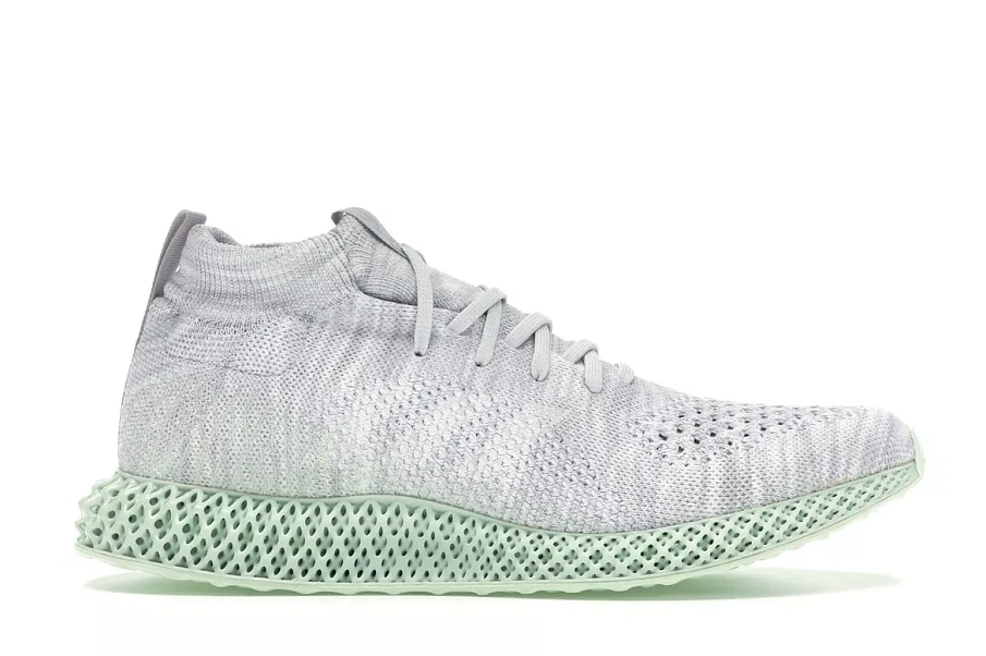 Фото № 1 с приближением к товару «‎adidas Consortium Runner 4D Mid White»