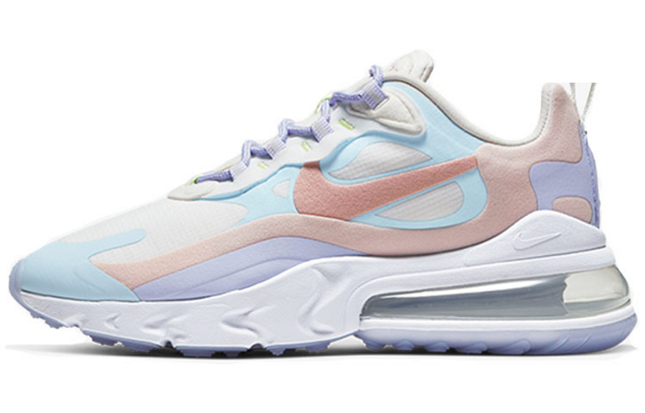 Фото № 1 с приближением к товару «‎Nike Air Max270 React Running Shoes Sail Coral Stardust»