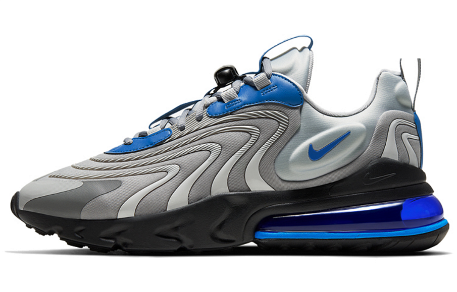 Фото № 1 с приближением к товару «‎Nike Air Max 270 React Eng Light Smoke Grey Battle Blue»