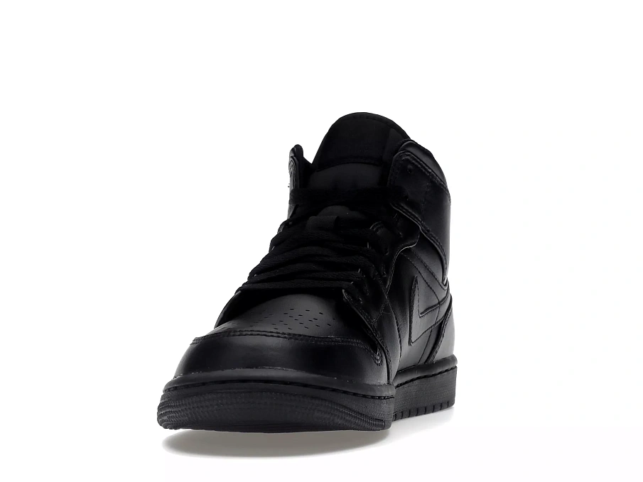 Фото № 2 с приближением к товару «‎Jordan 1 Mid Triple Black (2022)»