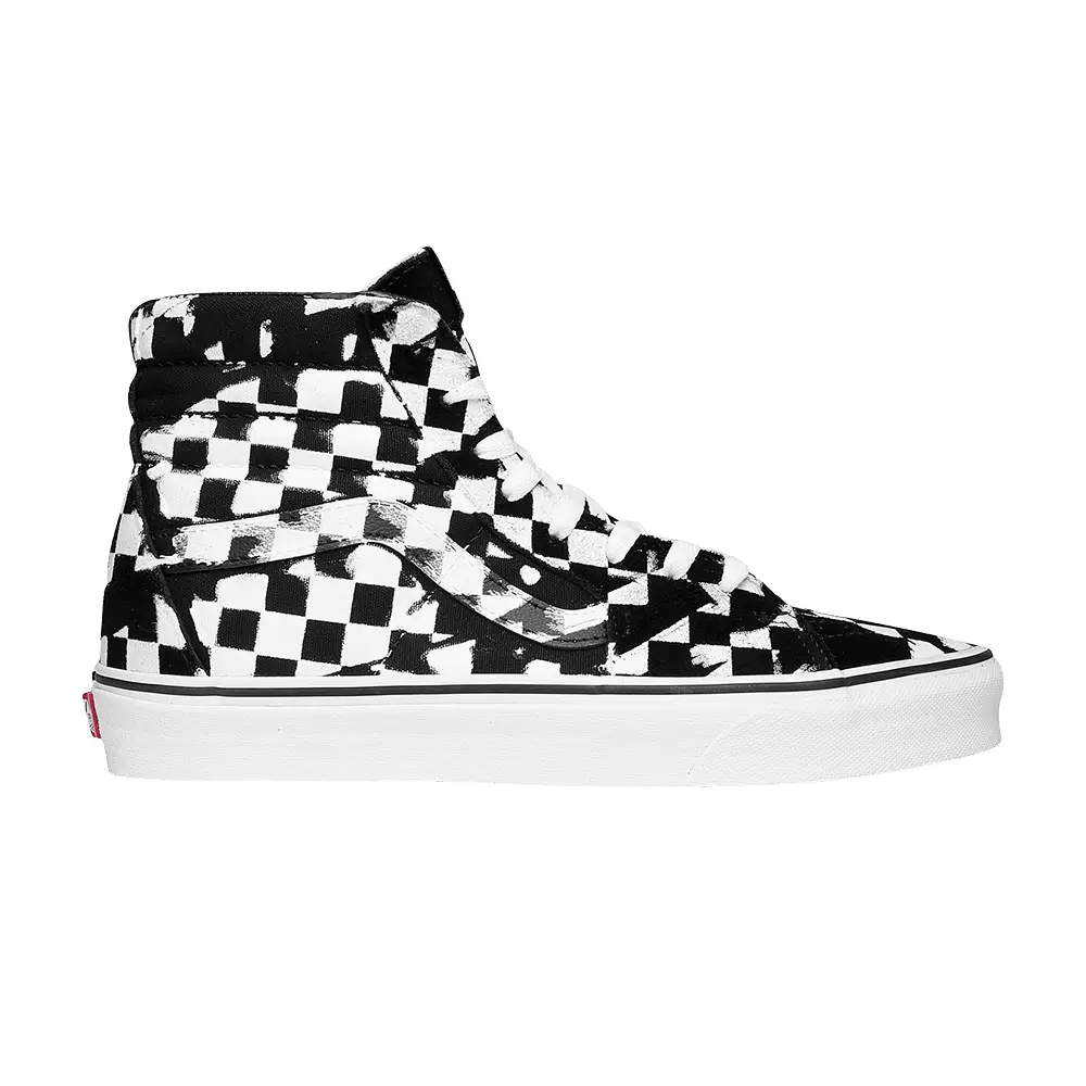 Vans Sk8-Hi Overprint Checkboard - 1