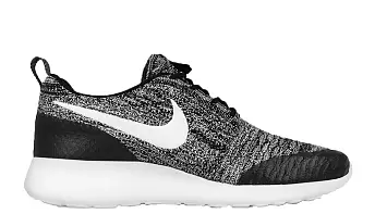 Nike Roshe One Flyknit Black White Cool Grey (704927-010)
