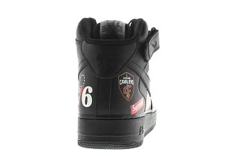 Nike Air Force 1 Mid Supreme NBA Black (AQ8017-001) - 6