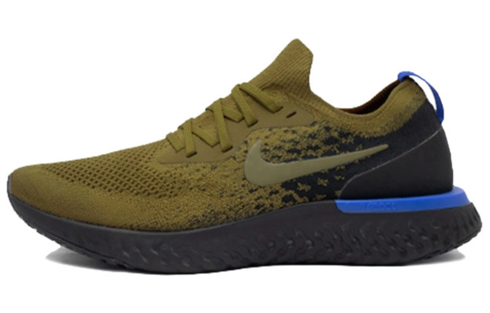 Nike epic clearance react flyknit olive