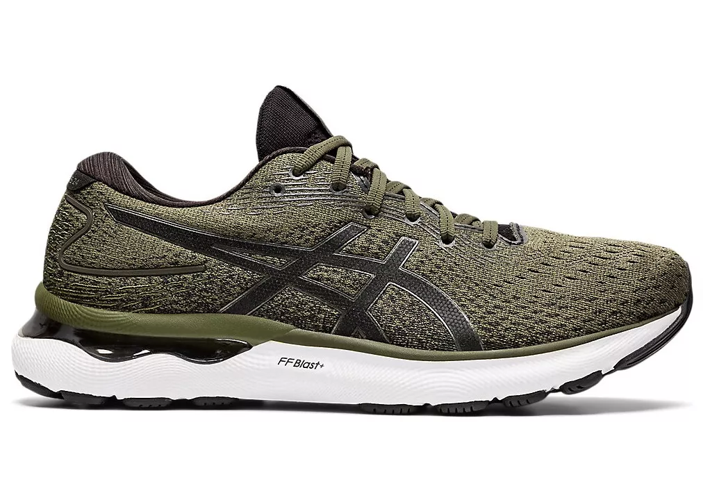 ASICS Gel-Nimbus 24 Olive Canvas Gunmetal